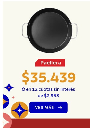 Paellera $35.439